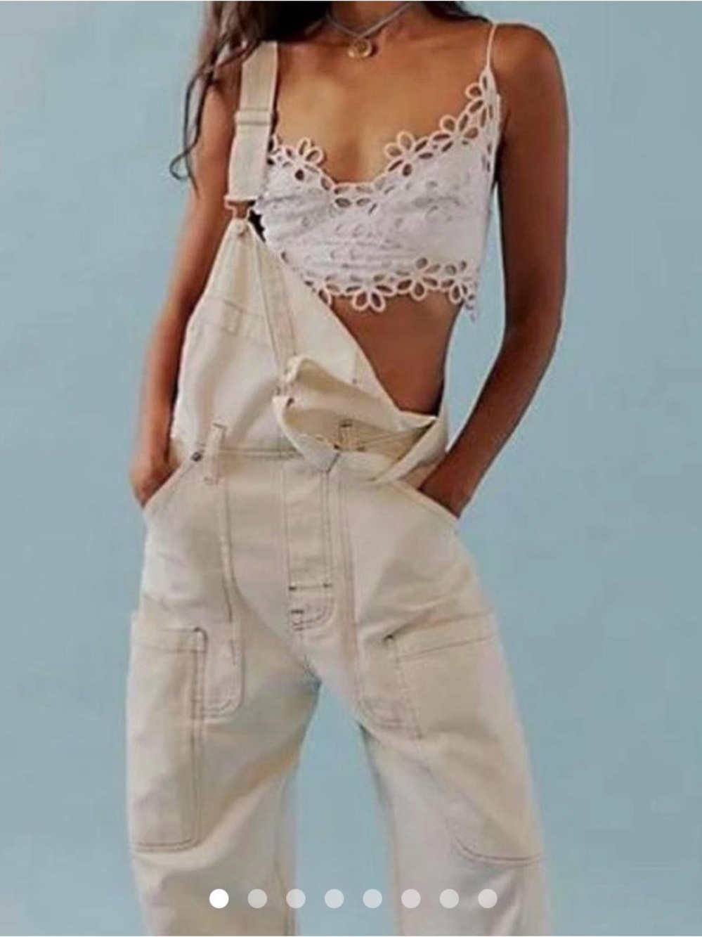 FREE PEOPLE we the free overalls size M